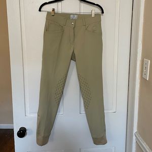 BNWT Hadley Silicone Knee Patch Breeches Tan 28 L